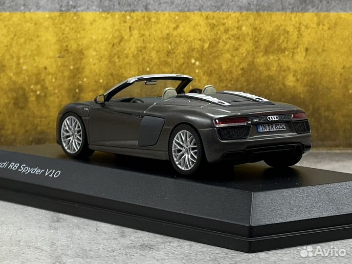 Модель audi r8 1/43 herpa