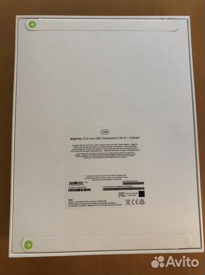 iPad Pro 12.9-inch (6th Generation) 1TB