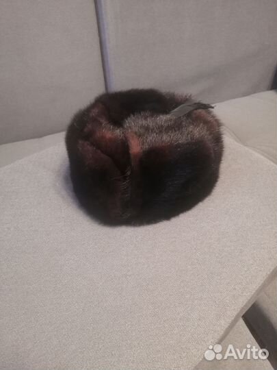 Норковая шапка мужская