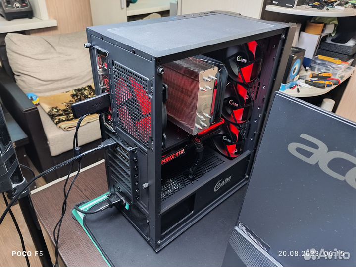 Мощный игровой комп Ryzen5 5600+ RTX 3060 Ti