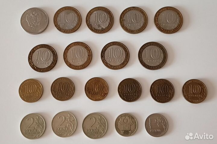 Монеты юбилейные старые СССР России иностранные