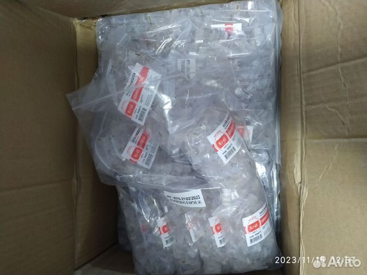 Сквозной коннектор, джек RJ45