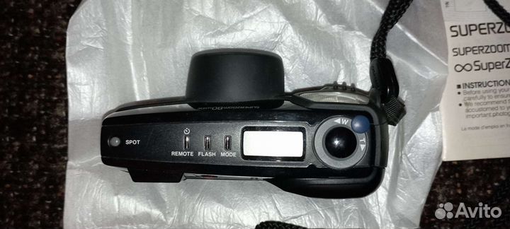 Пленочный фотоаппарат бу olympus superzoom 80 wide