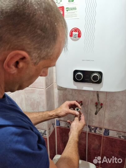 Установка водонагревателей