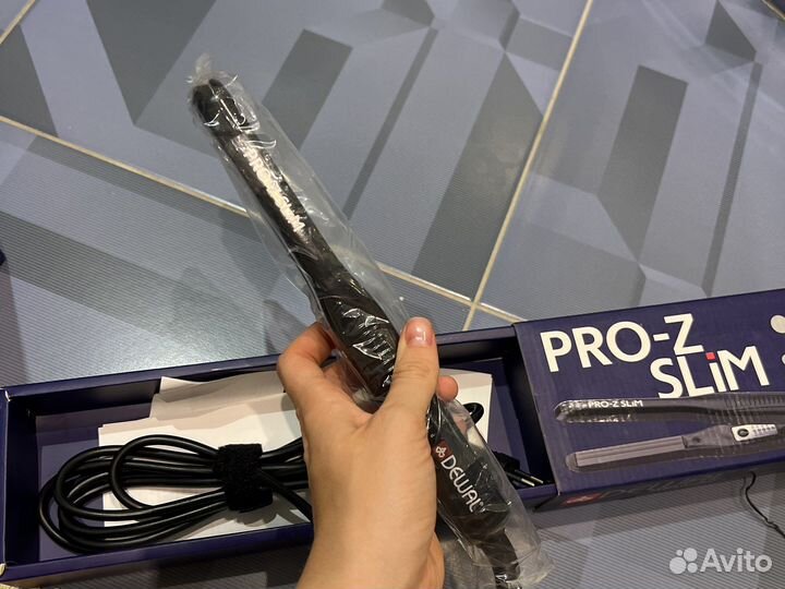 Профессиональные щипцы-гофре dewal