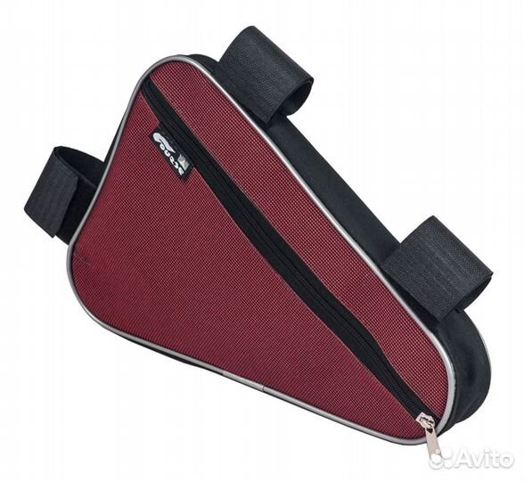 Велосумка Course подрамная средняя (красная)