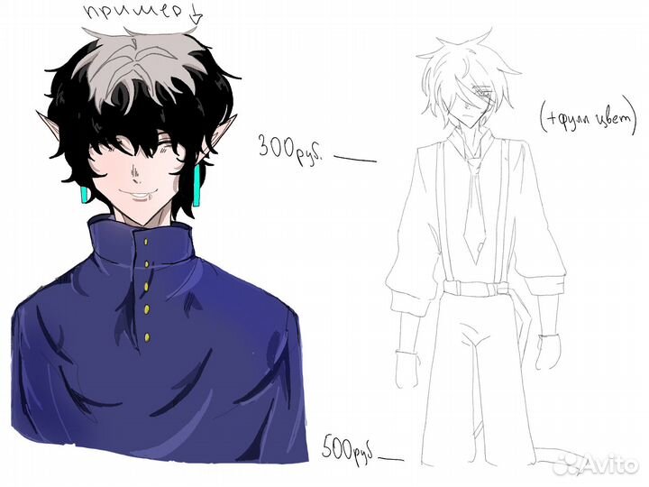 Рисунки на заказ арт