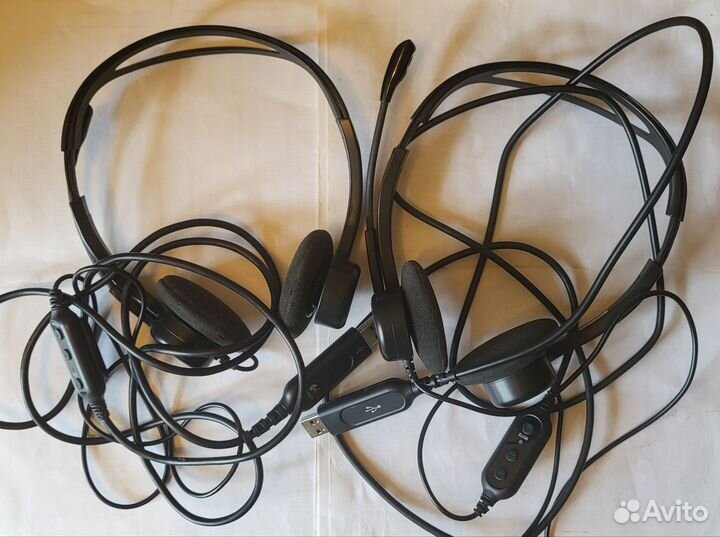 Наушники гарнитура USB Logitech PC Headset 960