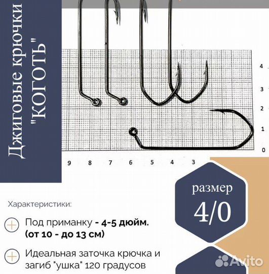Джиг-головка коготь