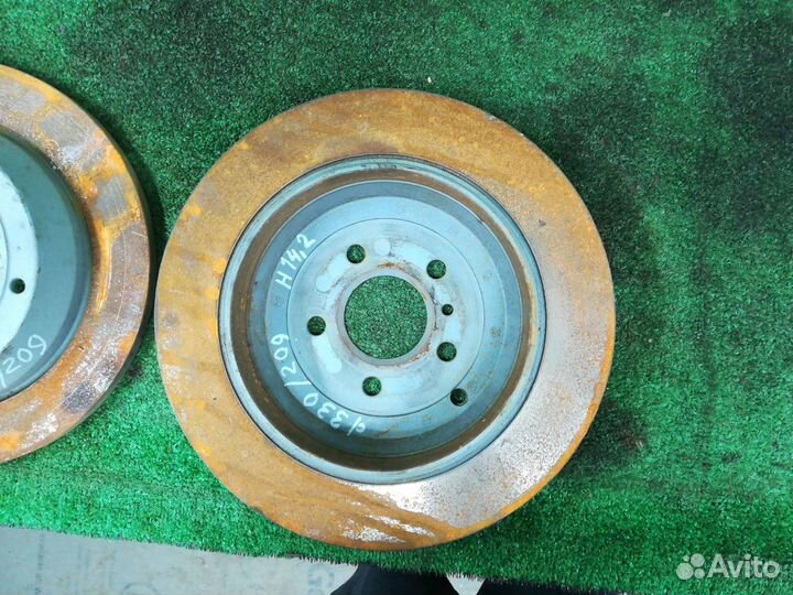 Диск тормозной задний Mercedes ML W164