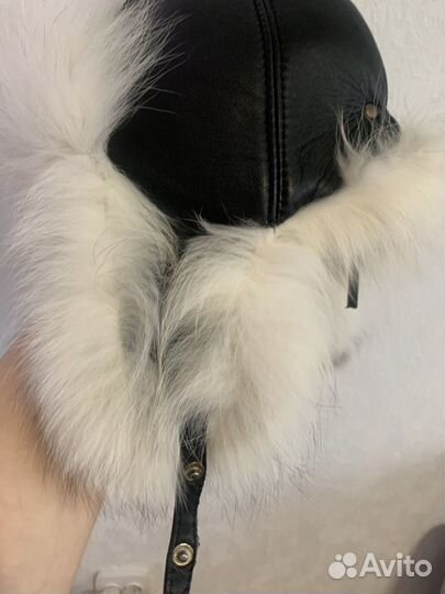 Шапка ушанка меховая