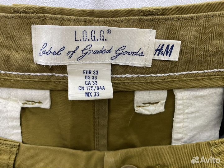 Шорты мужские H&M 48 50 новые