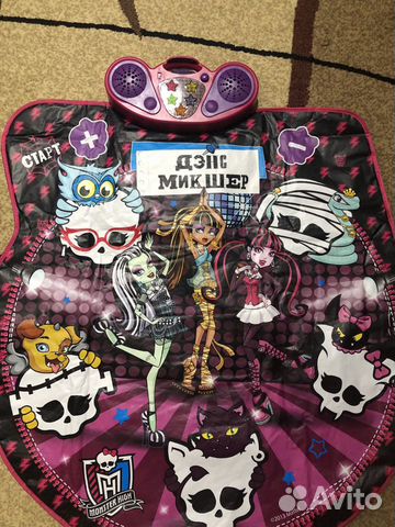 Музыкальный коврик (танцевальный) Монстер Хай