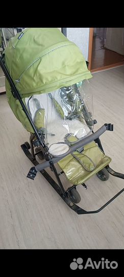 Детские санки коляска ника