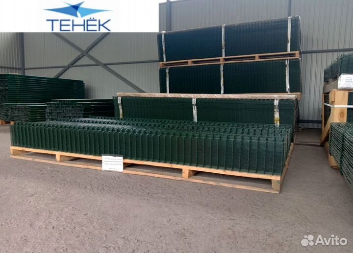 Забор сетка 3D