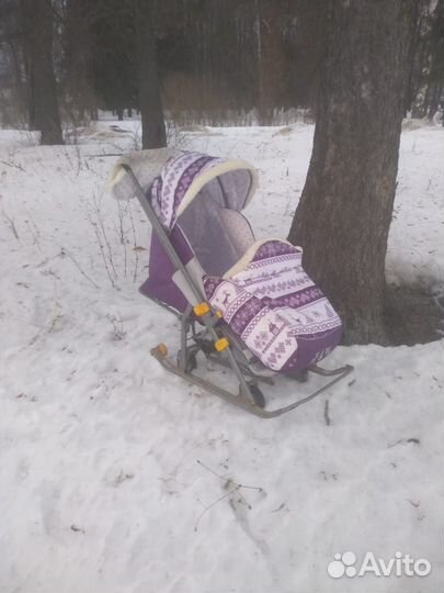 Санки коляска