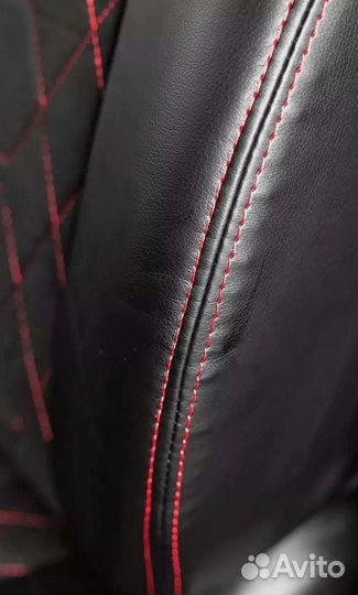 Авточехлы из экокожи Лада Веста