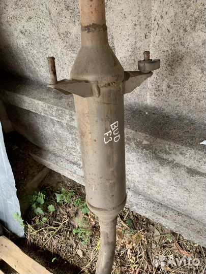 Труба резонатор корпус без катализатора BYD F3