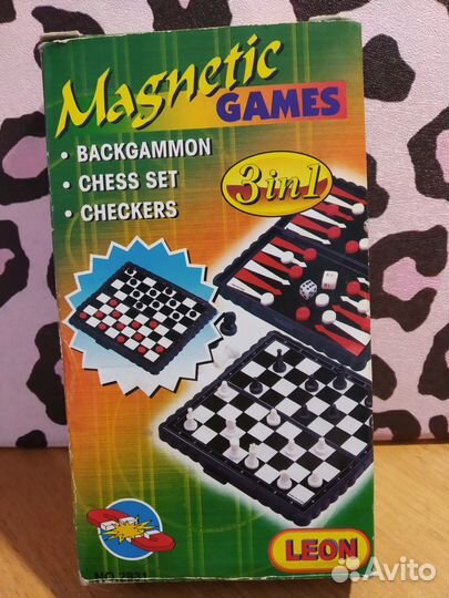Мини шахматы 3в1