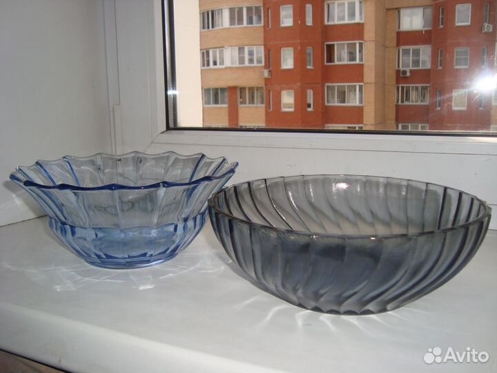 Вазы цветное стекло