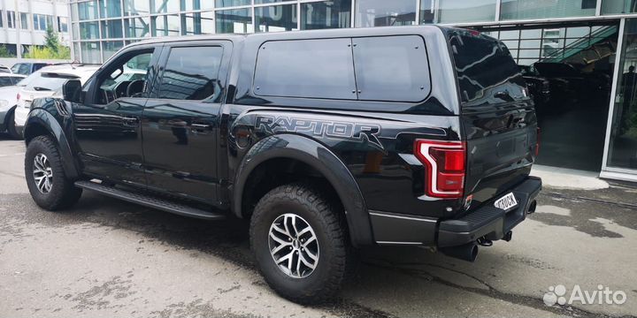 Кунг пластик с окнами rtff2 Форд Ф150 2018- Раптор