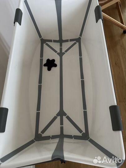Ванночка Stokke flexi bath с подставкой Стокке