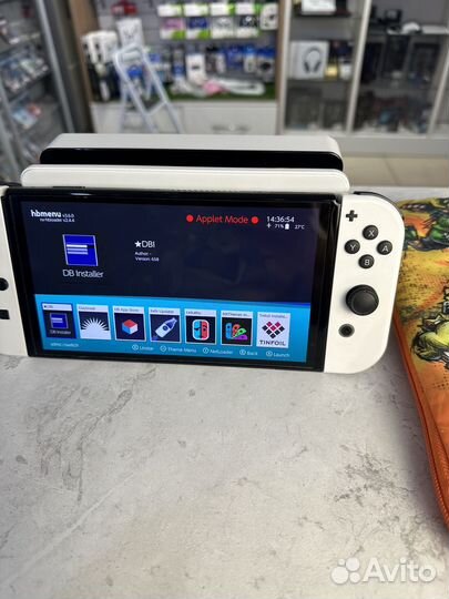 Nintendo switch oled прошита с играми