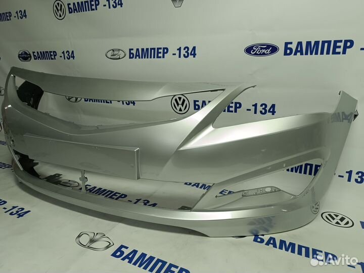Бампер передний hyundai solaris 2014-2017 RHM