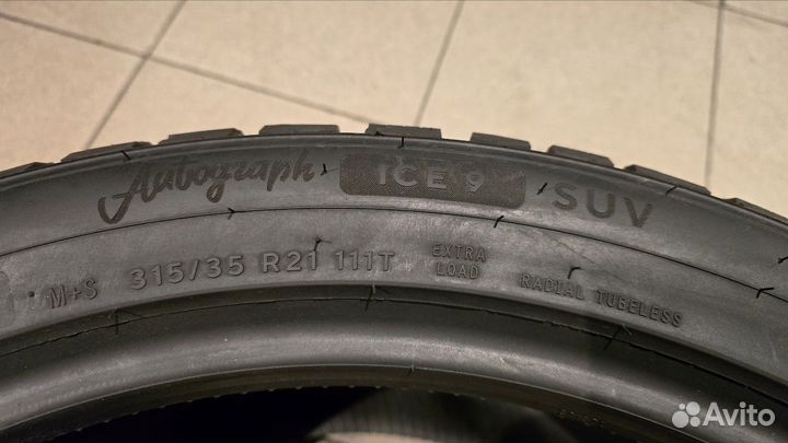 Ikon Tyres Autograph Ice 9 315/35 R21 и 275/40 R21