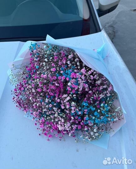 Букет из гипсофилы