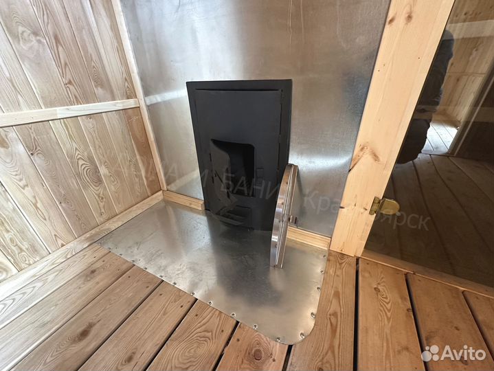 Баня каркасная