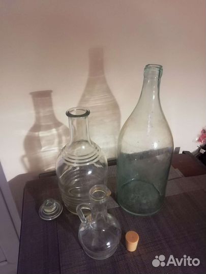 Штоф и графин, бутыль СССР
