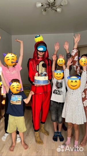 Аниматоры на день рождения, выпускной