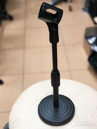 Стойка микрофонная настольная телескопическая