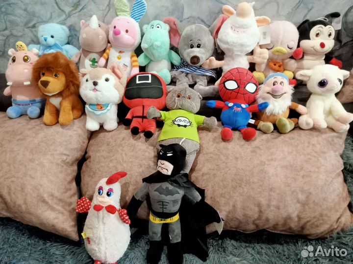 Мягкие игрушки новые