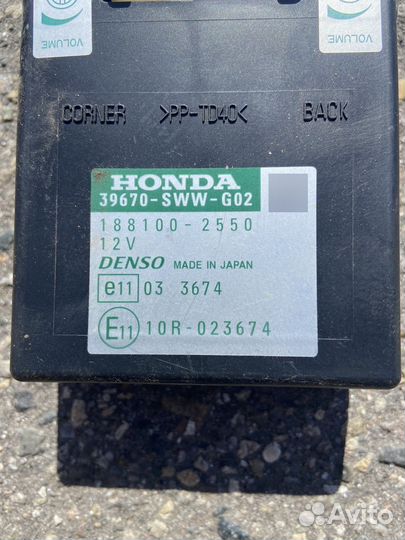 Блок управлерия парктроником Honda CR-V 3