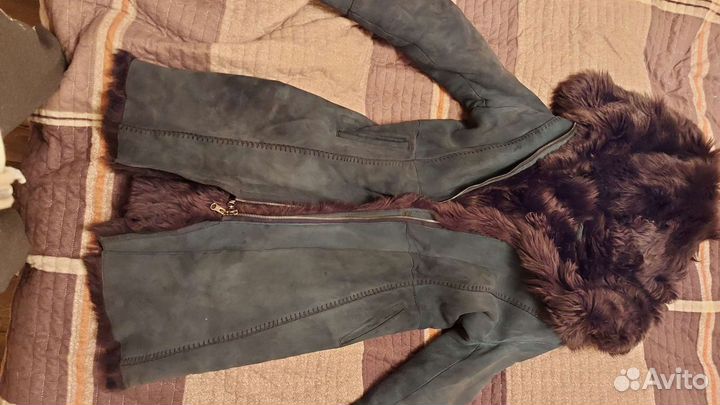 Дубленка натуральная женская 42 44