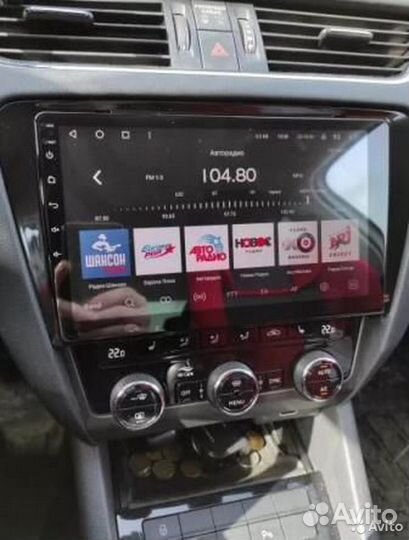 Магнитола Skoda Octavia A7 Android IPS