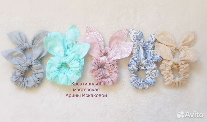 Резинки для волос ручной работы, комплект 300