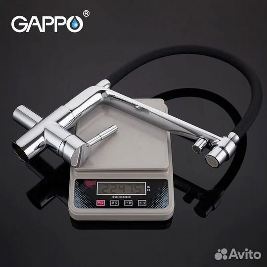 Смеситель для кухни Gappo G4398-7 хром