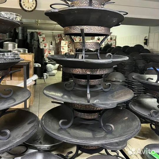 Садж чугунный Узбекистан 40 45 50 см