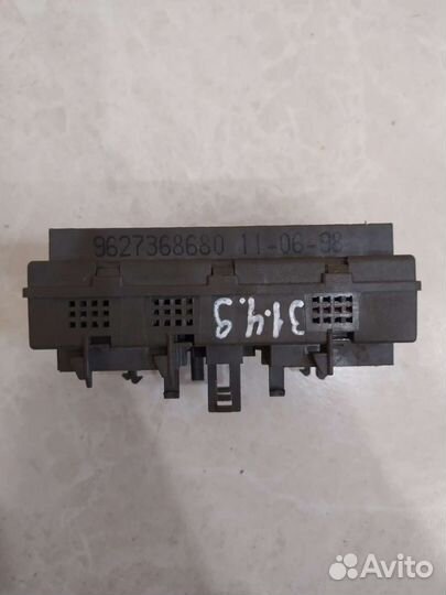 Пежо 306 блок предохранителей