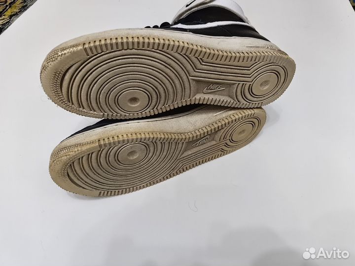 Nike air force 1 mid black