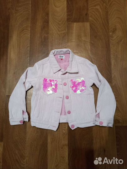Джинсовая куртка для девочки