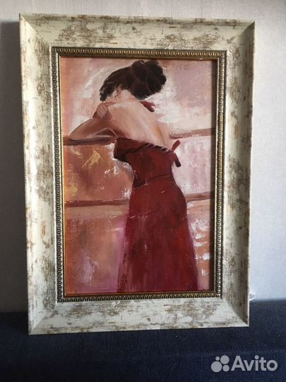 Девушка. Масло