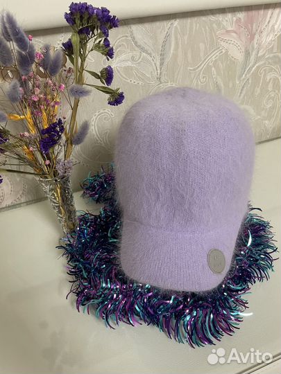 Шапка, бейсболка, кепка с ушками