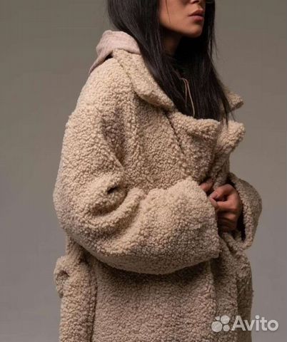 Искусственная шуба тедди длинная 50/52