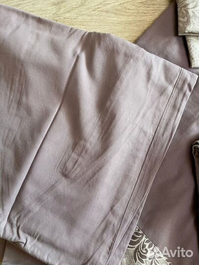 Постельное белье евро б/у