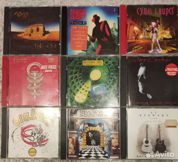 Cd диски фирменные