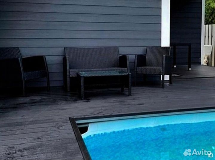 Террасная доска дпк брашированный вельвет